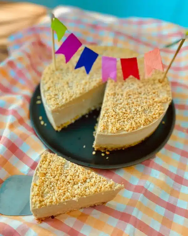 Torta de Paçoca | 15cm de diâmetro